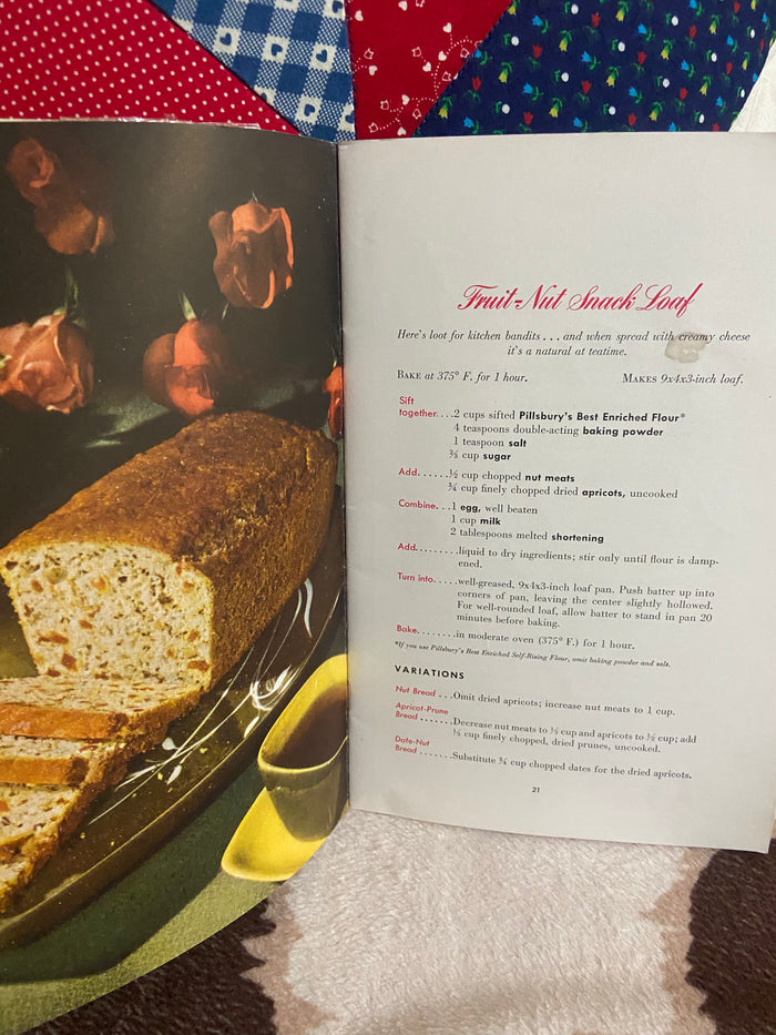 Vintage Baking Is Fun! Ann Pilsbury Cookbook, 1948 - Deer Creek Mercantile