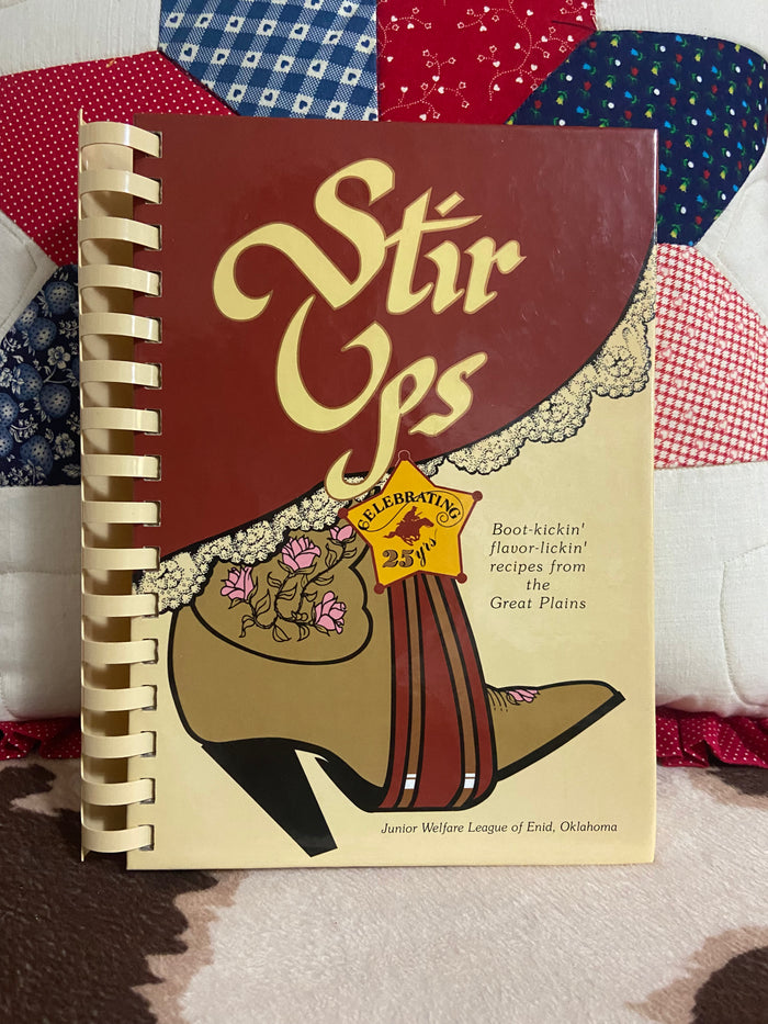 Vintage Stir Ups Enid, OK Cookbook, 1982 - Deer Creek Mercantile