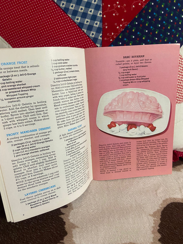 Vintage Joys Of Jello Cookbook, 1960s - Deer Creek Mercantile