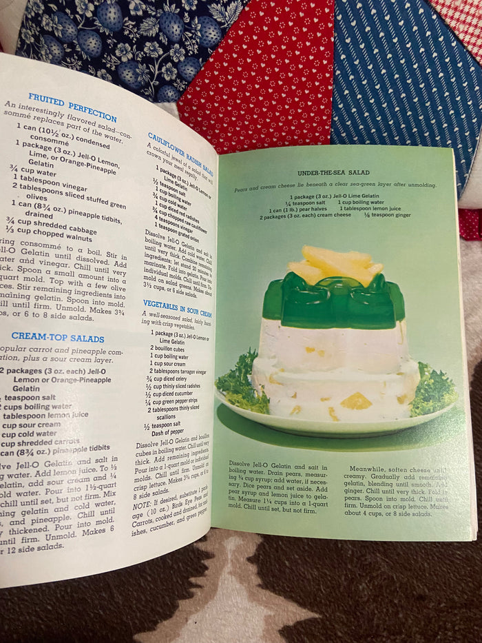 Vintage Joys Of Jello Cookbook, 1960s - Deer Creek Mercantile
