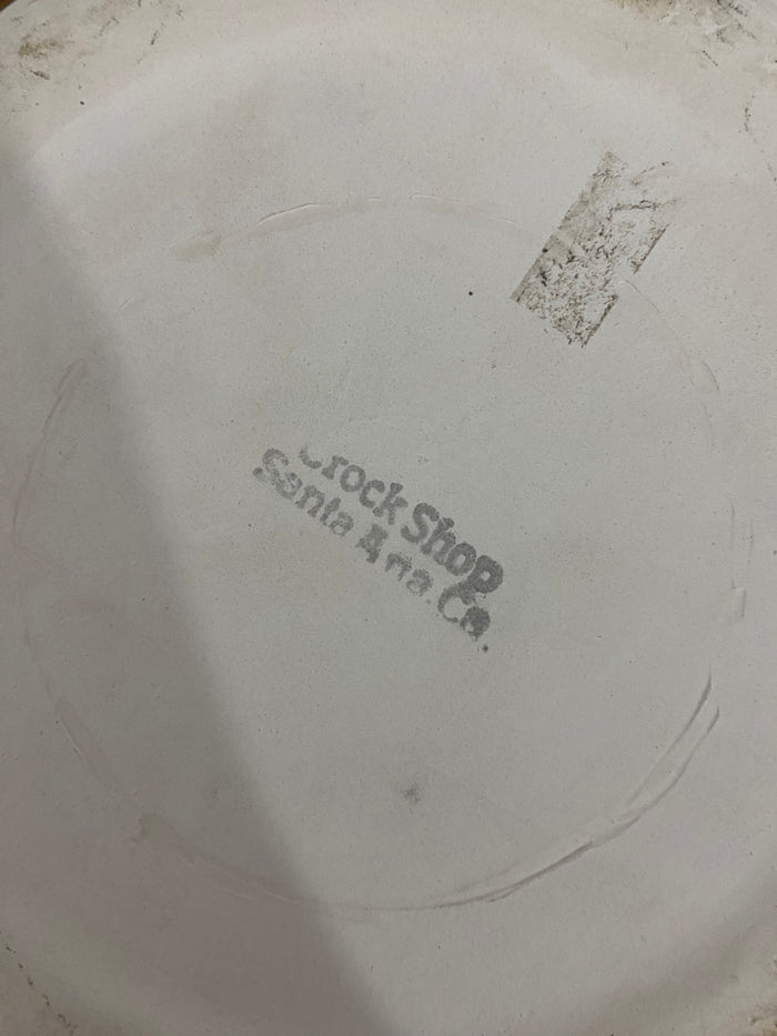 Vintage Pink Heart Canister Crock - Deer Creek Mercantile