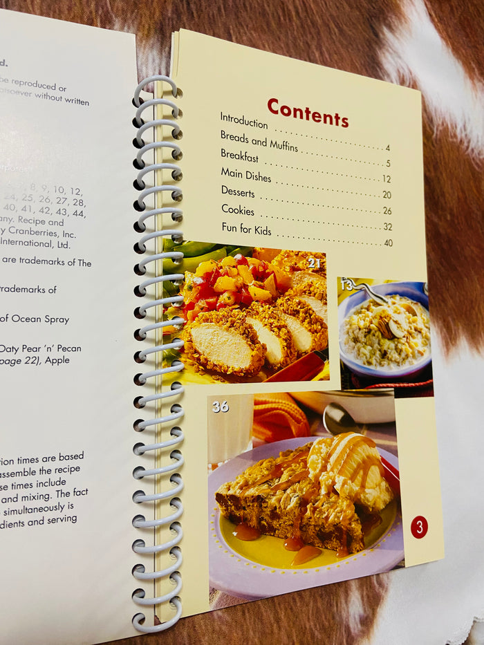 Vintage Quaker Oats Recipe Cookbook, 2008 - Deer Creek Mercantile