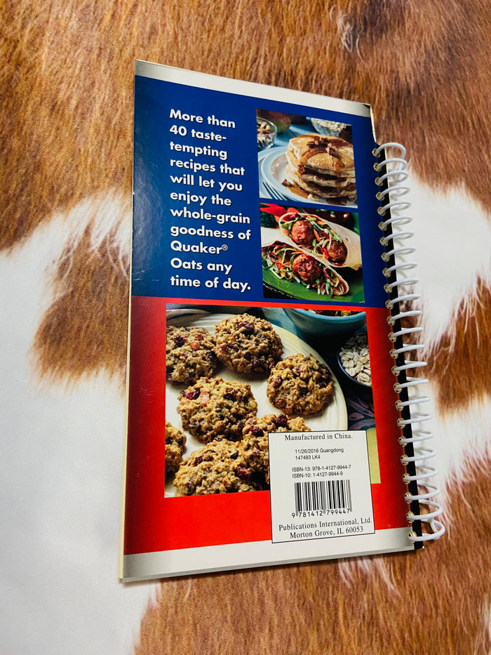 Vintage Quaker Oats Recipe Cookbook, 2008 - Deer Creek Mercantile