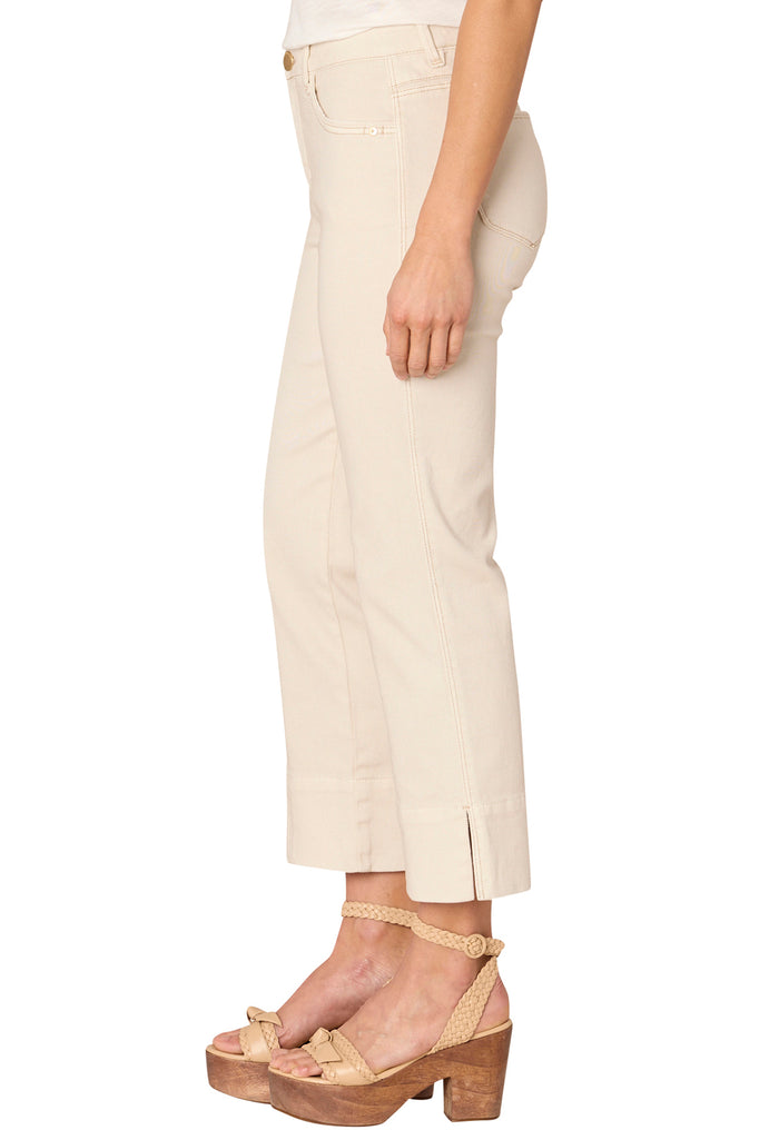 "Ab" Solution Cropped Jeans
