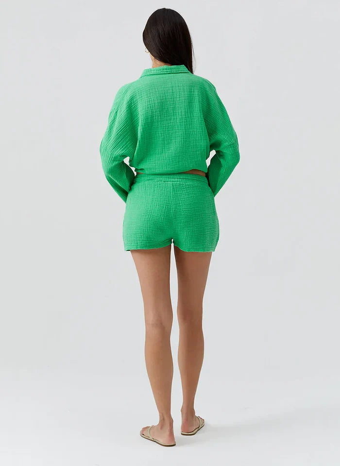 Shorts Melissa Odabash Abbie Shorts Green Apoella