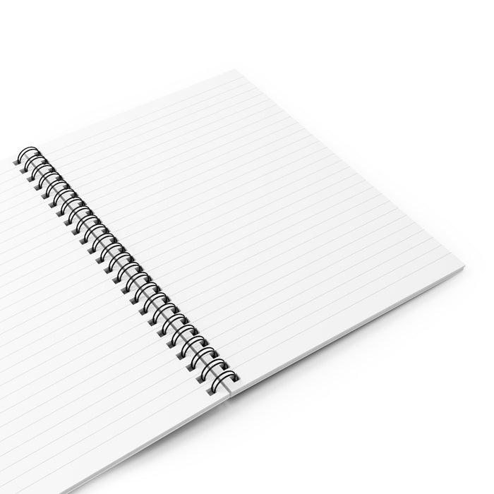 Africa with Animals Sunset - Spiral Notebook Ruled Line