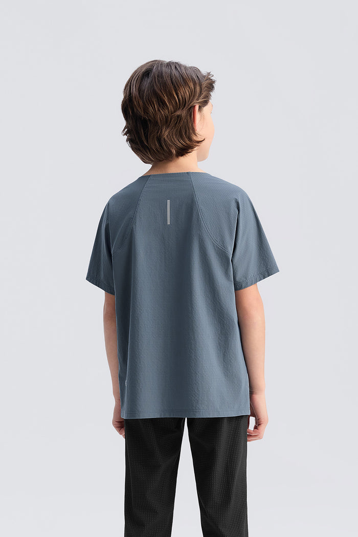 Air Supply Short Sleeve Tee **China Blue**
