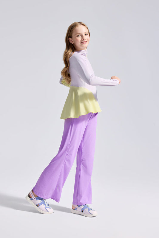 Air Supply Wide Leg Pants **Whelan Purple**