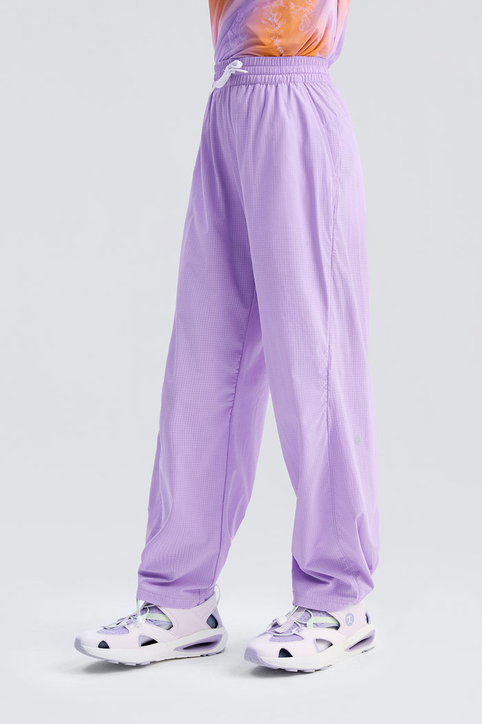 Air Supply Wide Leg Pants **Whelan Purple**