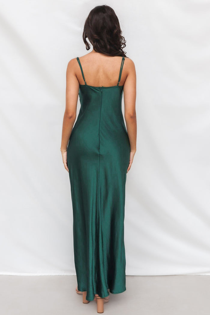 Alder Maxi Dress - Emerald - Runway Goddess