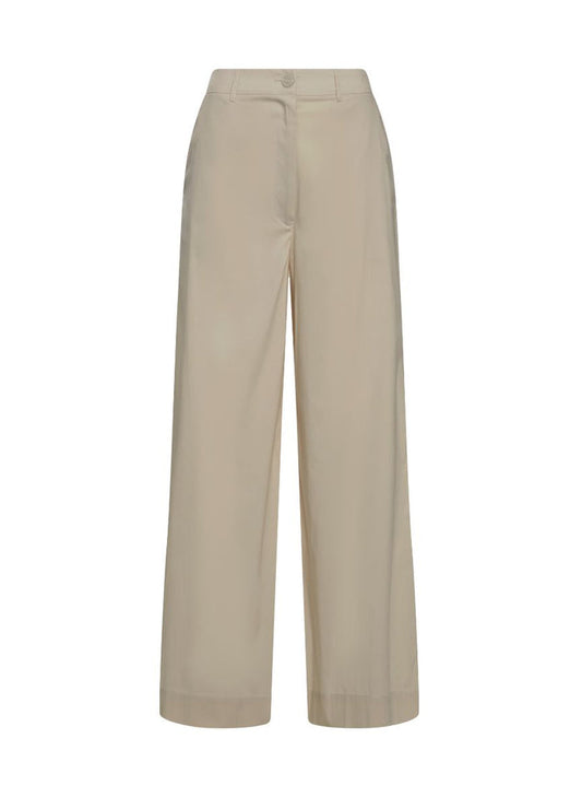 Pants APOELLA Alexa Poplin Pants Beige Apoella