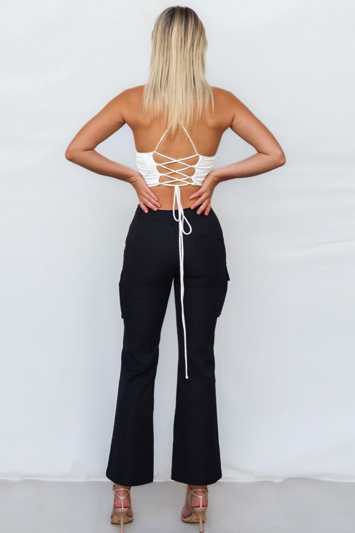Alexandra Pants - Black - Runway Goddess