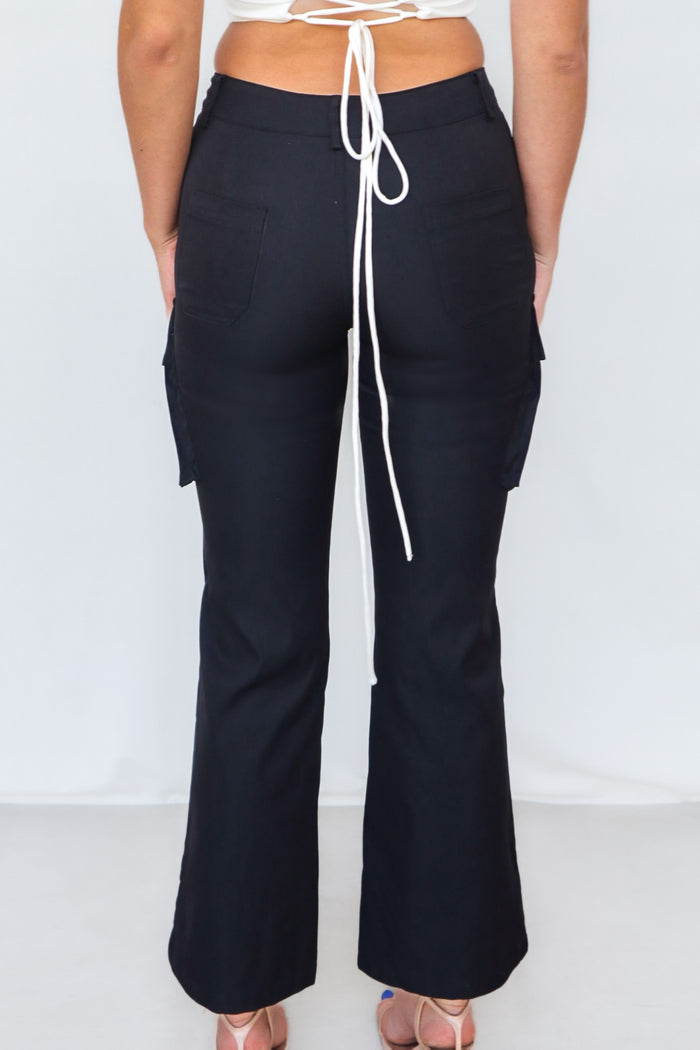 Alexandra Pants - Black - Runway Goddess