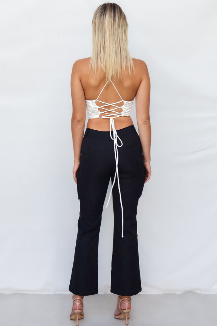 Alexandra Pants - Black - Runway Goddess