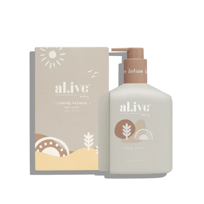 al.ive body Calming Oatmeal Baby Body Lotion