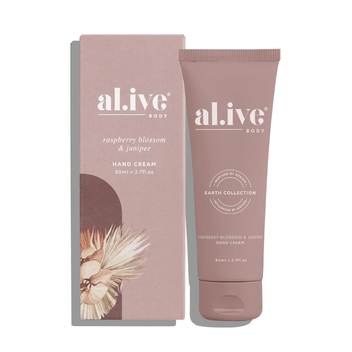 al.ive Body Hand Cream -  Raspberry Blossom & Juniper