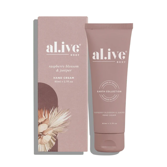 al.ive Body Hand Cream -  Raspberry Blossom & Juniper