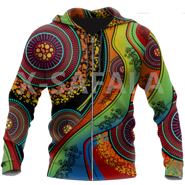 Amazing Indigenous Art Printed 3D Hoodies