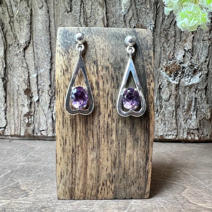 Amethsyt Earrings