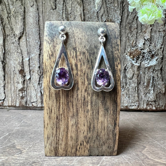 Amethsyt Earrings