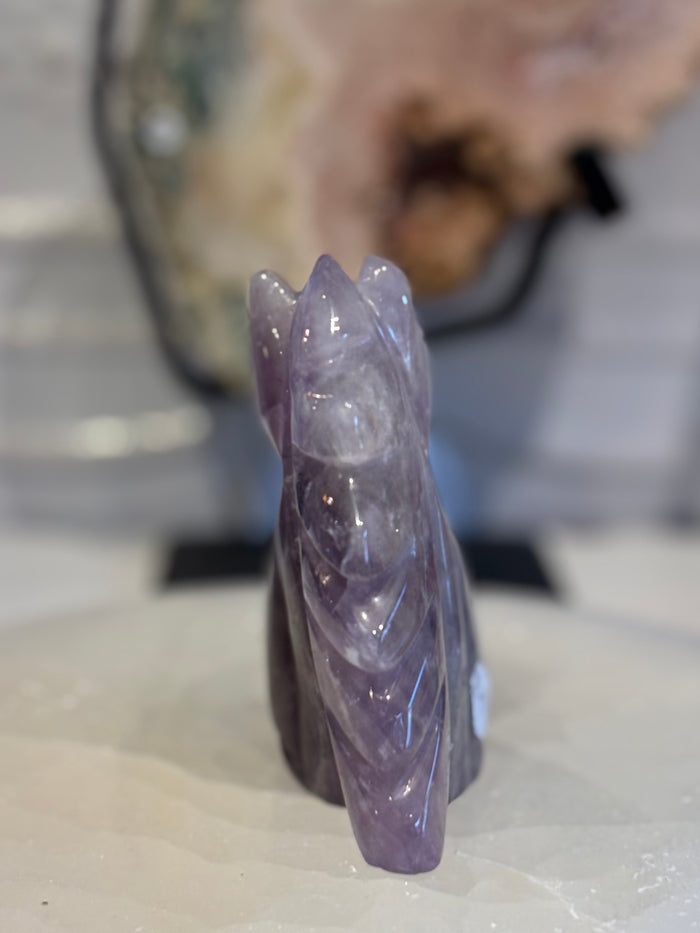 Amethyst Horse Figurine