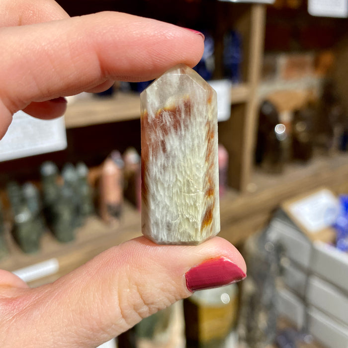 Amphibole Quartz Crystal