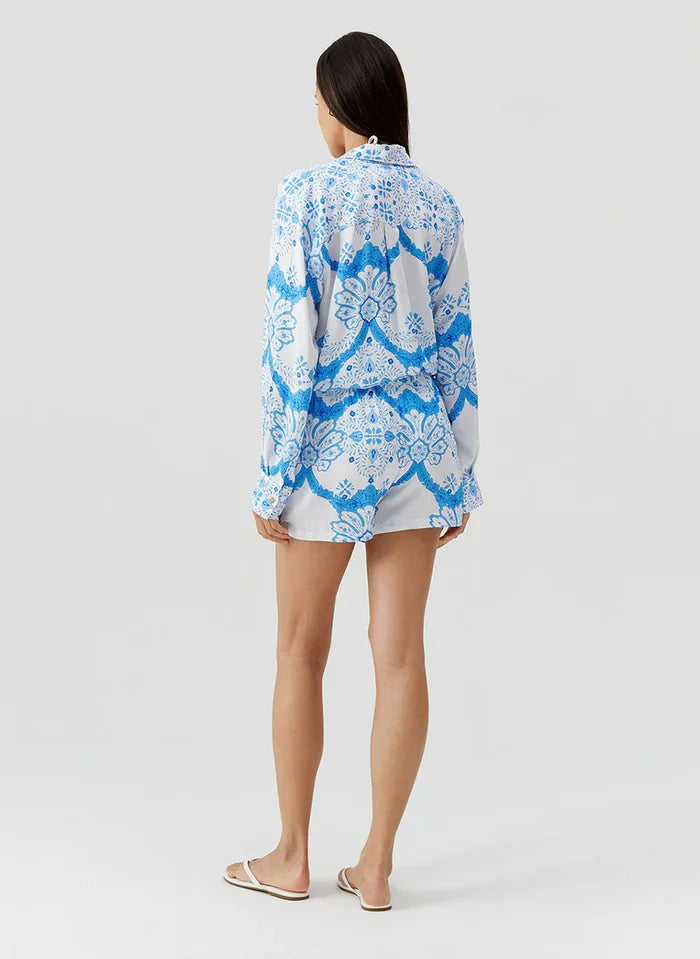 Shorts Melissa Odabash Annie Drawstring Waist Shorts Florian Apoella