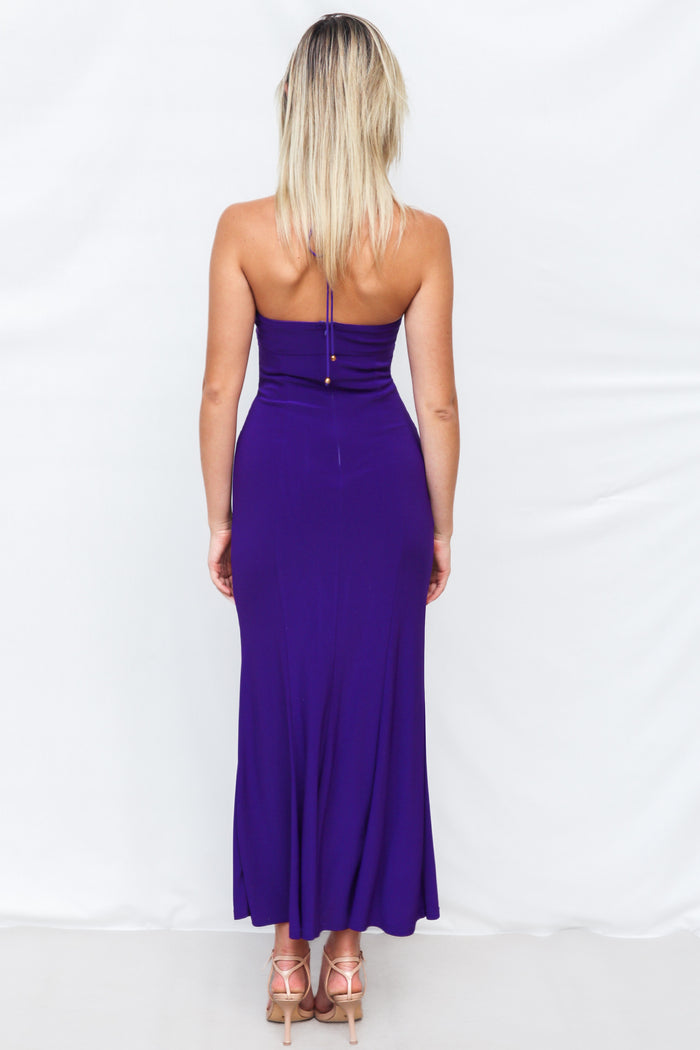 Arya Maxi Dress - Purple - Runway Goddess
