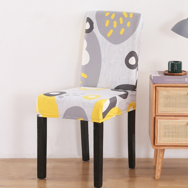 Assorted Printed Stretch Chair Covers