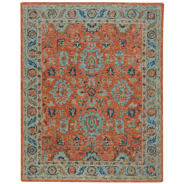 Avanti-Avondale Terra Blue Hand Tufted Rug Rectangle image