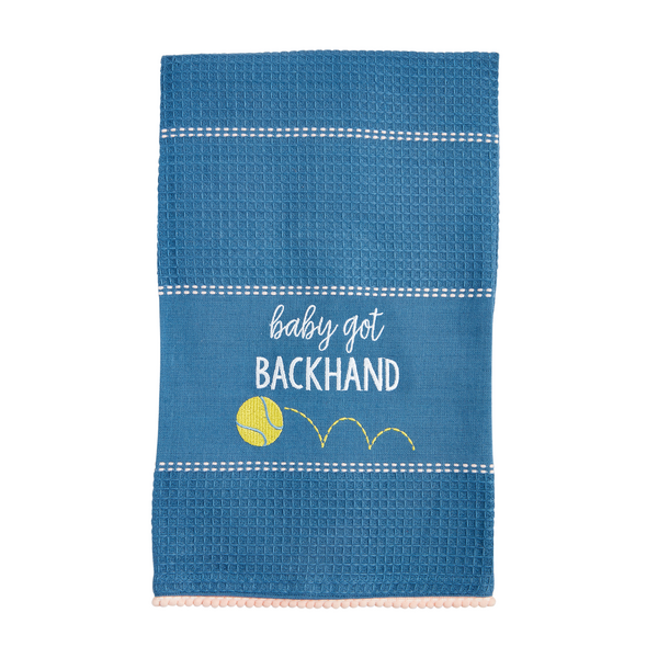 Baby Got Tennis Waffle Towel