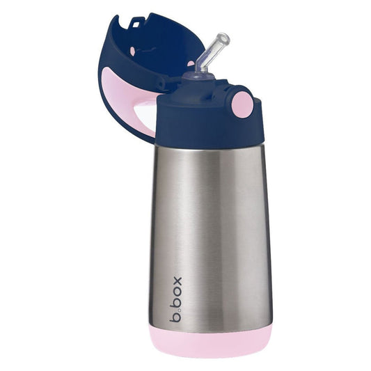 B.Box 350mL Insulated Drink Bottle - Indigo Rose