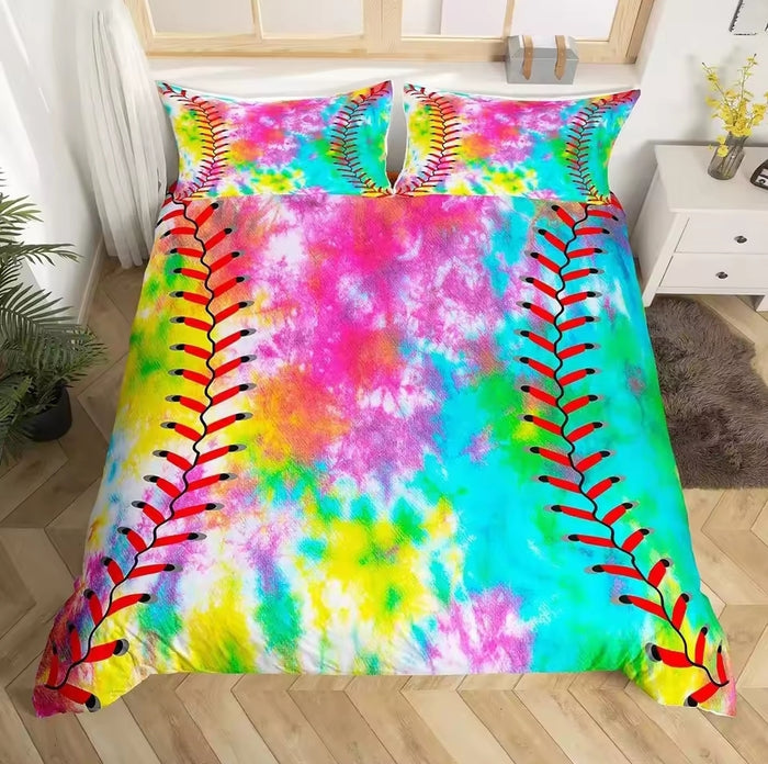 Beautiful Tie Dyed Quilt Cover/Bedding Sets