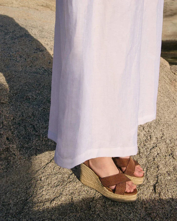 Wedges Castaner Becca 8 Wedge Espadrilles Marron Apoella