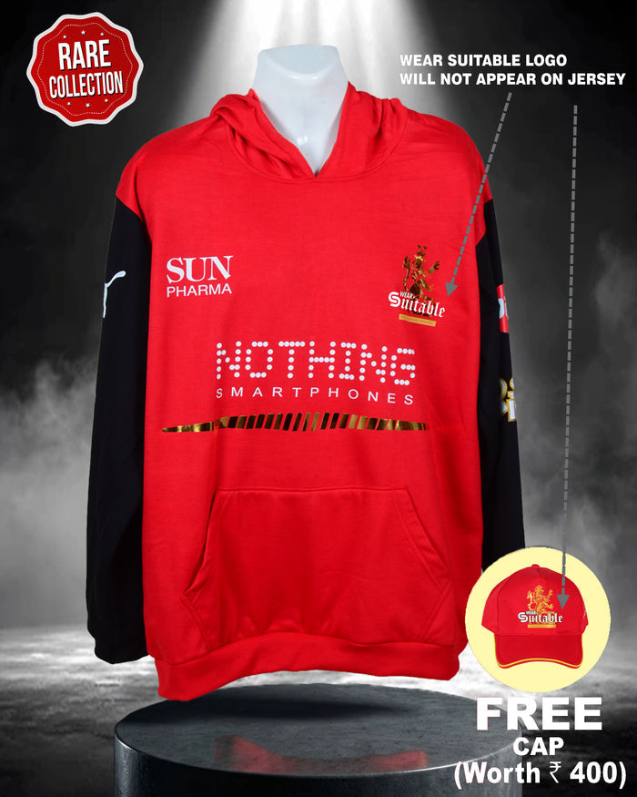 BENGALURU BACKPRINT CUSTOMIZED HOODIE – TWO STAR (GOLD FOIL EDITION) 2026