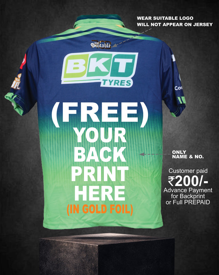 BENGALURU JERSEY GREEN –  TWO STAR (GOLD FOIL EDITION) 2026