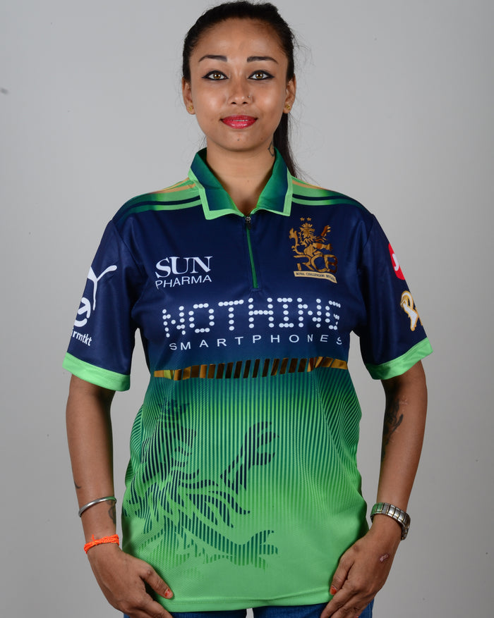 BENGALURU JERSEY GREEN –  TWO STAR (GOLD FOIL EDITION) 2026
