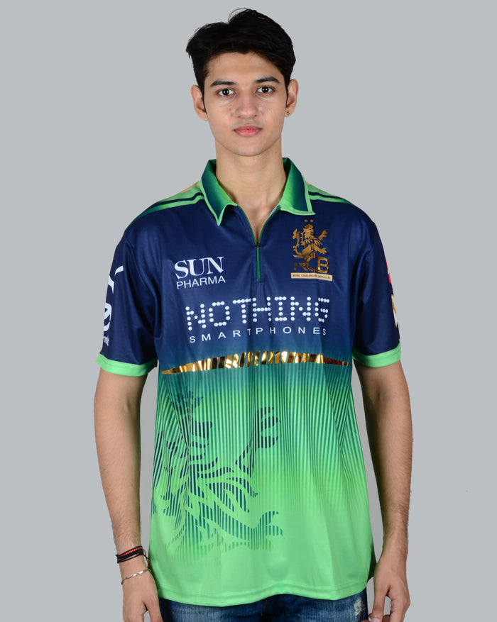 BENGALURU JERSEY GREEN –  TWO STAR (GOLD FOIL EDITION) 2026
