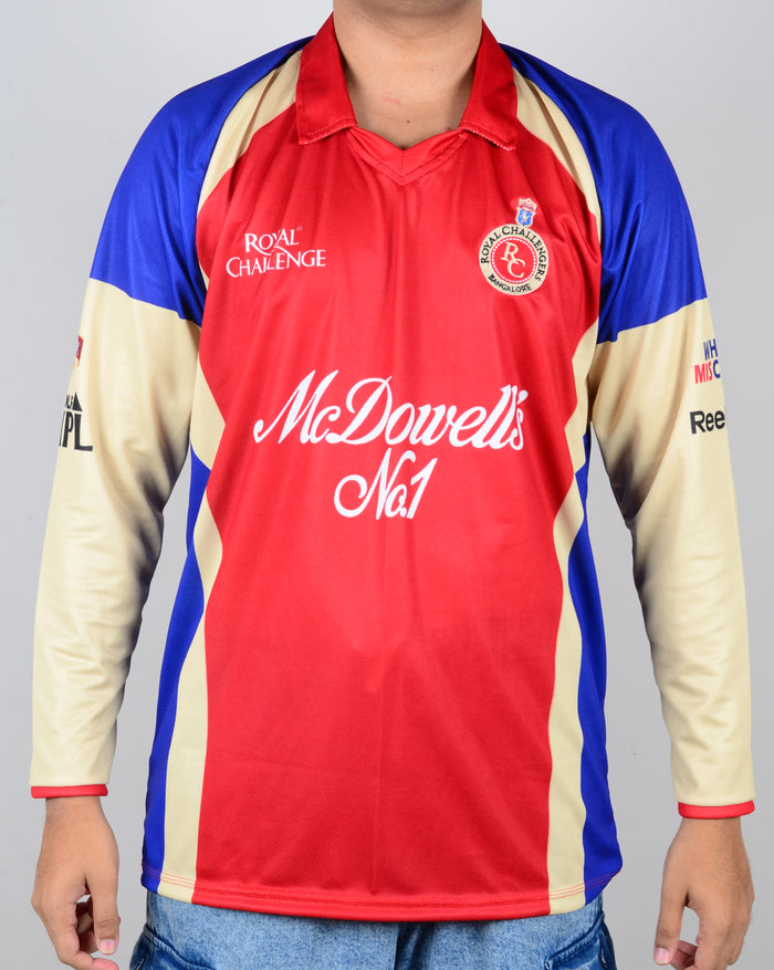 BENGALURU RETRO JERSEY (2012) FULL SLEEVE - GOLD EDITION