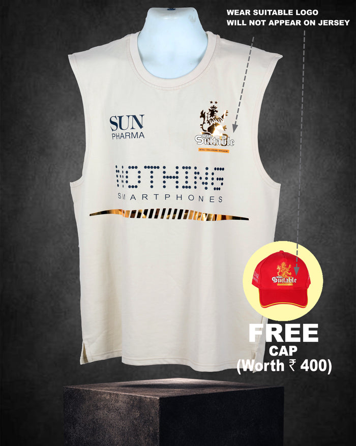BENGALURU TANG TOP WHITE – TWO STAR (GOLD FOIL EDITION) 2026