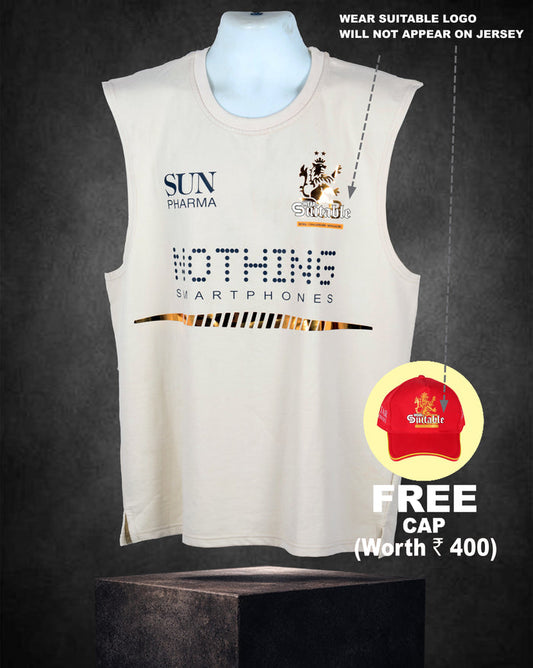 BENGALURU TANG TOP WHITE – TWO STAR (GOLD FOIL EDITION) 2026