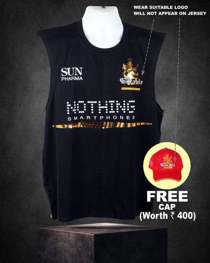 BENGALURU VK EDITION TANG TOP BLACK – TWO STAR (GOLD FOIL EDITION) 2026