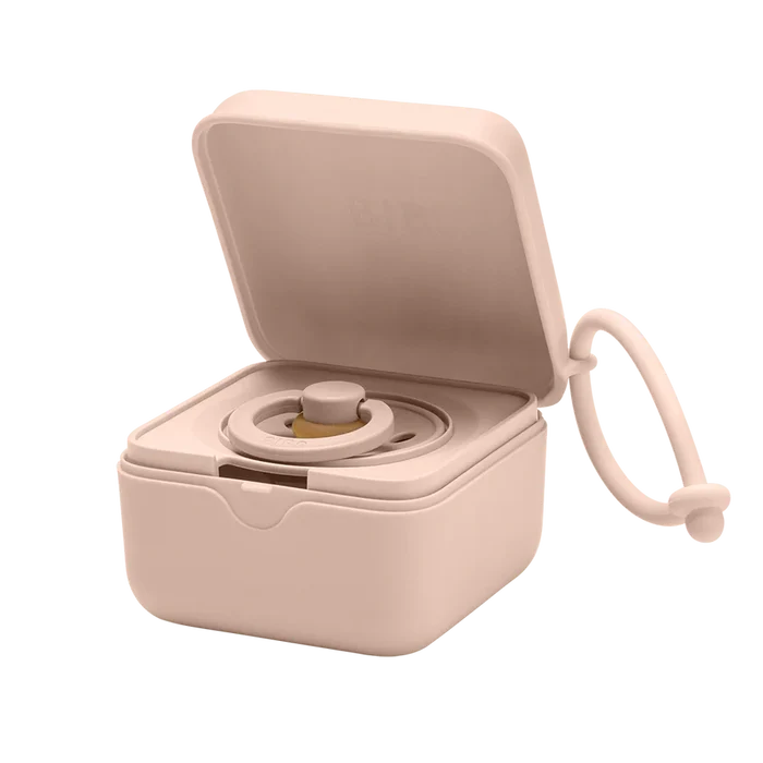 BIBS Paci Pod Pacifier Box - Blush