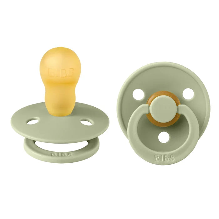 BIBS Round Colour Latex Dummies Twin Pack Size 3 (18+ Months)