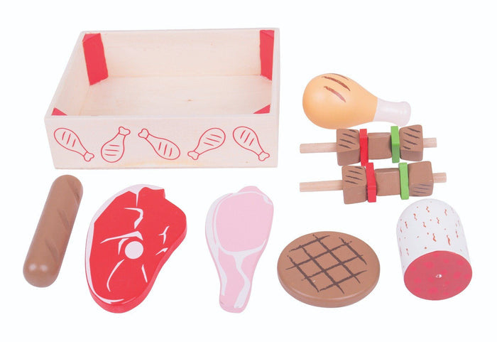 Bigjigs Toys Pretend Butchers Crate