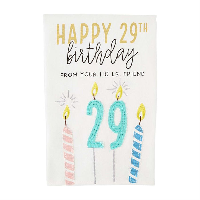 Birthday Cake Towels