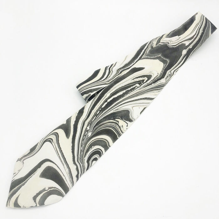 Black & White Neck Tie - No One Alike