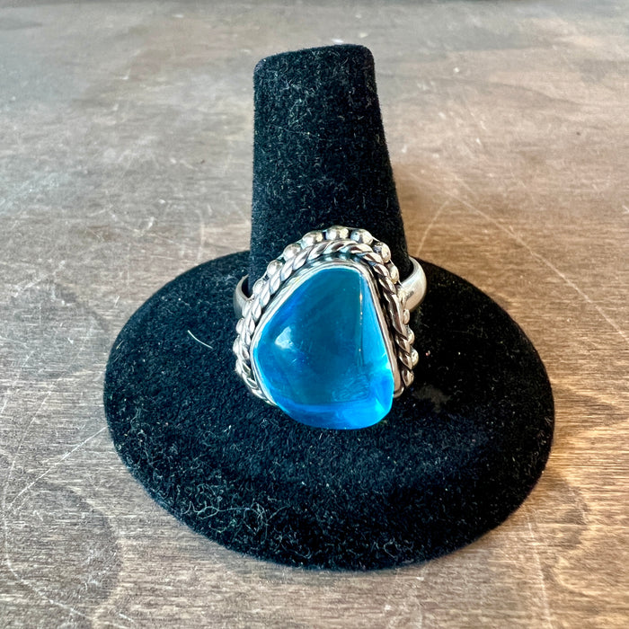 Blue Topaz Ring