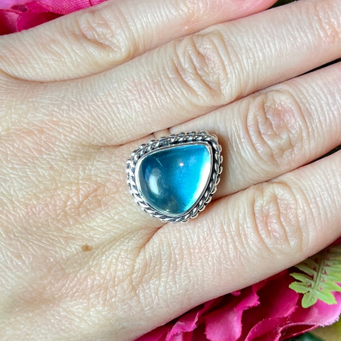 Blue Topaz Ring