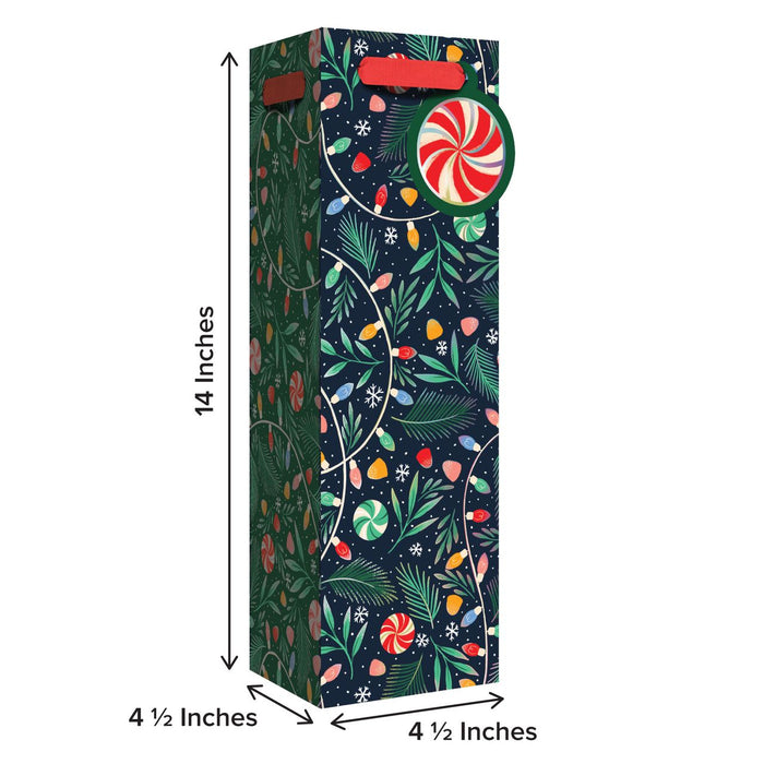 Bottle Tote - Peppermint Twinkle
